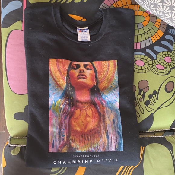 Charmaine Olivia Sundrenched Crewneck Sweatshirt - Picture 3 of 6